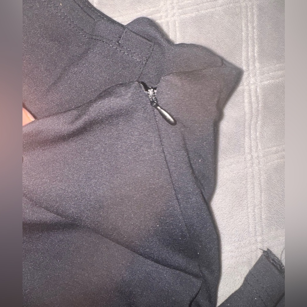 Fabletics Ponte Skinny Zip-Split Pant Size M/8 Bl… - image 6